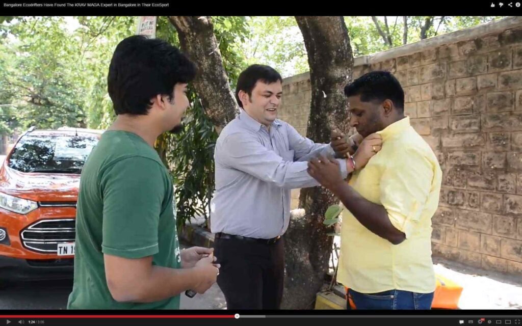 Ford EcoSport discover Krav-Maga