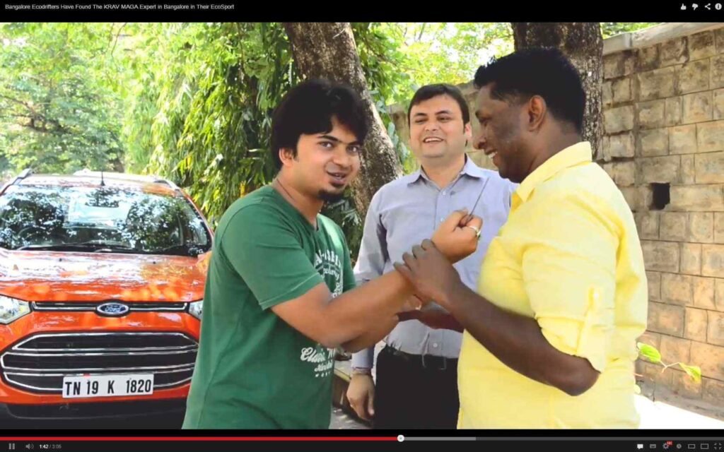 Ford EcoSport discover Krav-Maga