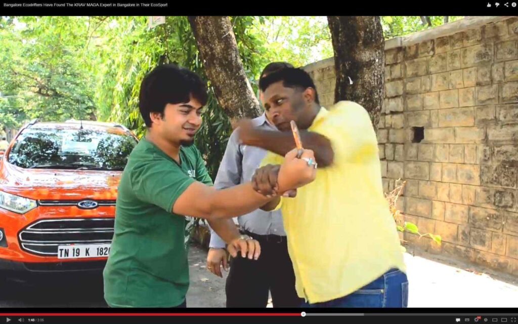 Ford EcoSport discover Krav-Maga