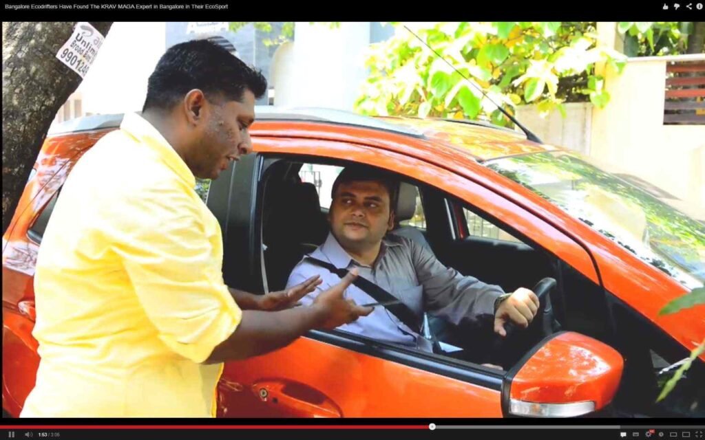 Ford EcoSport discover Krav-Maga