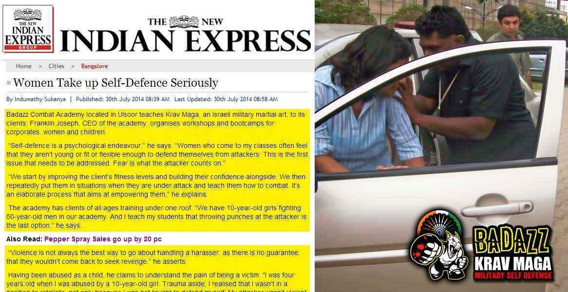 July 2014 New Indian Express Newspaper Article