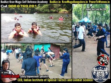 Franklin Joseph Krav Maga Self Defense (Bengaluru, India) Dandeli Boot Camp May 2016 by Guruji Franklin Joseph