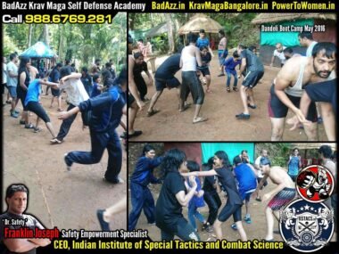 Franklin Joseph Krav Maga Self Defense (Bengaluru, India) Dandeli Boot Camp May 2016 by Guruji Franklin Joseph