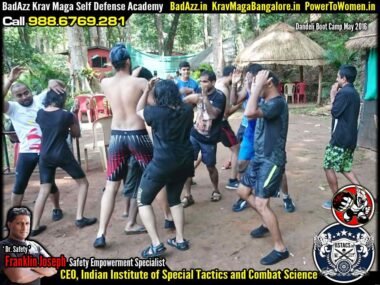 Franklin Joseph Krav Maga Self Defense (Bengaluru, India) Dandeli Boot Camp May 2016 by Guruji Franklin Joseph