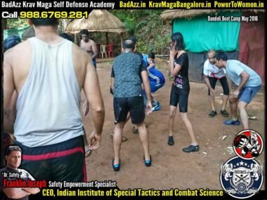 Franklin Joseph Krav Maga Self Defense (Bengaluru, India) Dandeli Boot Camp May 2016 by Guruji Franklin Joseph