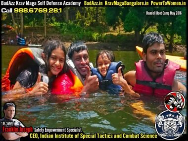 Franklin Joseph Krav Maga Self Defense (Bengaluru, India) Dandeli Boot Camp May 2016 by Guruji Franklin Joseph