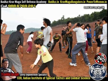 Franklin Joseph Krav Maga Self Defense (Bengaluru, India) Dandeli Boot Camp May 2016 by Guruji Franklin Joseph