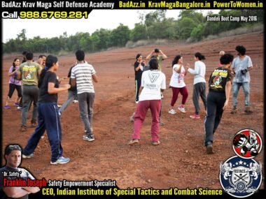 Franklin Joseph Krav Maga Self Defense (Bengaluru, India) Dandeli Boot Camp May 2016 by Guruji Franklin Joseph