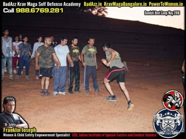 Franklin Joseph Krav Maga Self Defense (Bengaluru, India) Dandeli Boot Camp May 2016 by Guruji Franklin Joseph