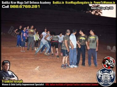 Franklin Joseph Krav Maga Self Defense (Bengaluru, India) Dandeli Boot Camp May 2016 by Guruji Franklin Joseph