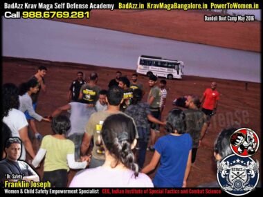 Franklin Joseph Krav Maga Self Defense (Bengaluru, India) Dandeli Boot Camp May 2016 by Guruji Franklin Joseph