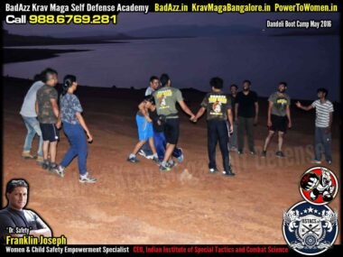 Franklin Joseph Krav Maga Self Defense (Bengaluru, India) Dandeli Boot Camp May 2016 by Guruji Franklin Joseph