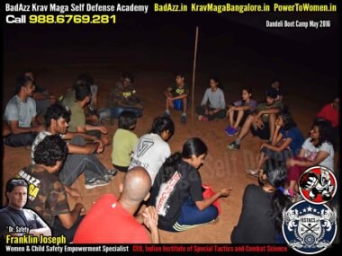 Franklin Joseph Krav Maga Self Defense (Bengaluru, India) Dandeli Boot Camp May 2016 by Guruji Franklin Joseph