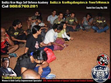 Franklin Joseph Krav Maga Self Defense (Bengaluru, India) Dandeli Boot Camp May 2016 by Guruji Franklin Joseph