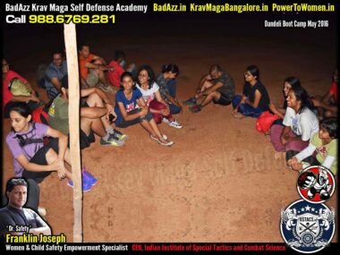 Franklin Joseph Krav Maga Self Defense (Bengaluru, India) Dandeli Boot Camp May 2016 by Guruji Franklin Joseph