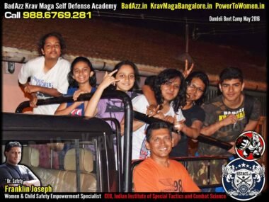 Franklin Joseph Krav Maga Self Defense (Bengaluru, India) Dandeli Boot Camp May 2016 by Guruji Franklin Joseph