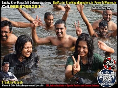 Franklin Joseph Krav Maga Self Defense (Bengaluru, India) Dandeli Boot Camp May 2016 by Guruji Franklin Joseph