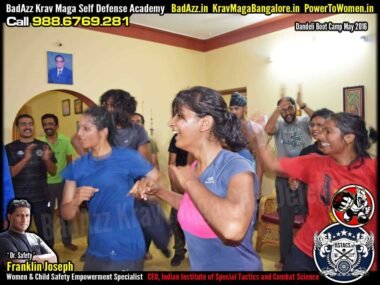 Franklin Joseph Krav Maga Self Defense (Bengaluru, India) Dandeli Boot Camp May 2016 by Guruji Franklin Joseph