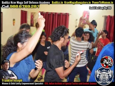 Franklin Joseph Krav Maga Self Defense (Bengaluru, India) Dandeli Boot Camp May 2016 by Guruji Franklin Joseph