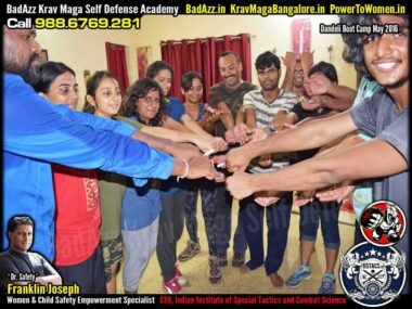 Franklin Joseph Krav Maga Self Defense (Bengaluru, India) Dandeli Boot Camp May 2016 by Guruji Franklin Joseph