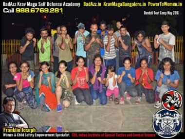 Franklin Joseph Krav Maga Self Defense (Bengaluru, India) Dandeli Boot Camp May 2016 by Guruji Franklin Joseph