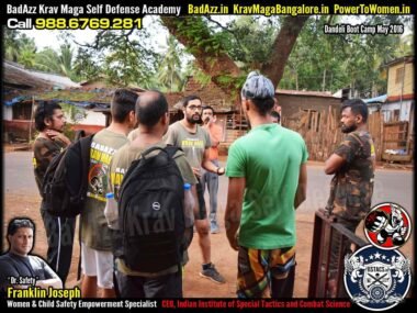 Franklin Joseph Krav Maga Self Defense (Bengaluru, India) Dandeli Boot Camp May 2016 by Guruji Franklin Joseph