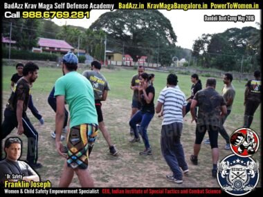 Franklin Joseph Krav Maga Self Defense (Bengaluru, India) Dandeli Boot Camp May 2016 by Guruji Franklin Joseph