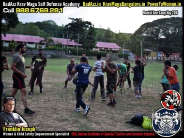 Franklin Joseph Krav Maga Self Defense (Bengaluru, India) Dandeli Boot Camp May 2016 by Guruji Franklin Joseph