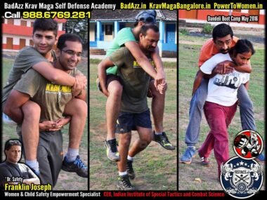 Franklin Joseph Krav Maga Self Defense (Bengaluru, India) Dandeli Boot Camp May 2016 by Guruji Franklin Joseph