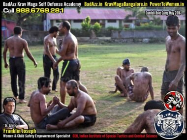 Franklin Joseph Krav Maga Self Defense (Bengaluru, India) Dandeli Boot Camp May 2016 by Guruji Franklin Joseph