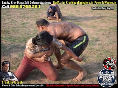 Franklin Joseph Krav Maga Self Defense (Bengaluru, India) Dandeli Boot Camp May 2016 by Guruji Franklin Joseph