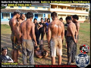 Franklin Joseph Krav Maga Self Defense (Bengaluru, India) Dandeli Boot Camp May 2016 by Guruji Franklin Joseph