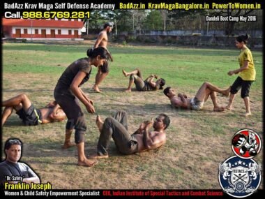 Franklin Joseph Krav Maga Self Defense (Bengaluru, India) Dandeli Boot Camp May 2016 by Guruji Franklin Joseph