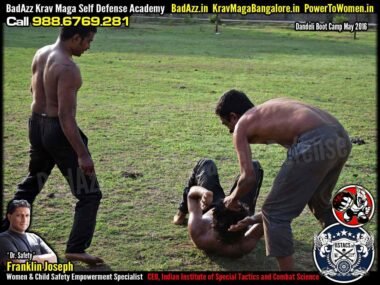 Franklin Joseph Krav Maga Self Defense (Bengaluru, India) Dandeli Boot Camp May 2016 by Guruji Franklin Joseph