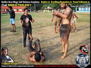 Franklin Joseph Krav Maga Self Defense Dandeli Boot Camp May 2016 by Guruji Franklin Joseph