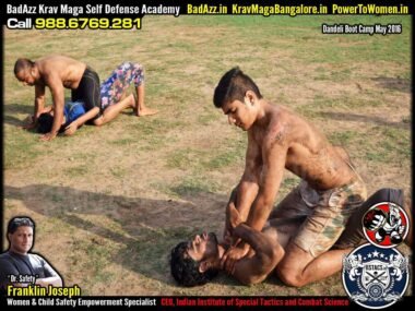 Franklin Joseph Krav Maga Self Defense (Bengaluru, India) Dandeli Boot Camp May 2016 by Guruji Franklin Joseph