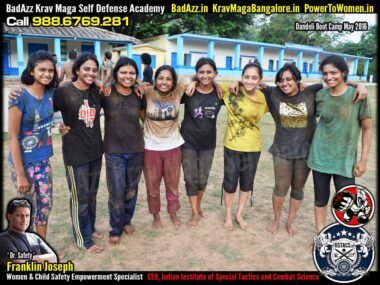 Franklin Joseph Krav Maga Self Defense (Bengaluru, India) Dandeli Boot Camp May 2016 by Guruji Franklin Joseph