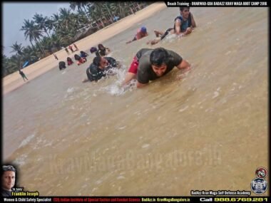 Franklin Joseph Krav Maga Self Defense (Bengaluru, India) Goa Camp - 2016