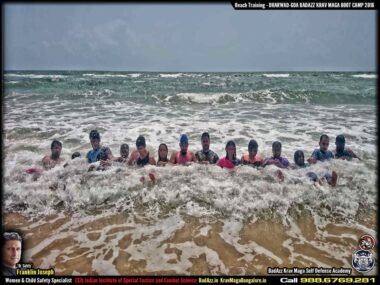 Franklin Joseph Krav Maga Self Defense (Bengaluru, India) Goa Camp - 2016