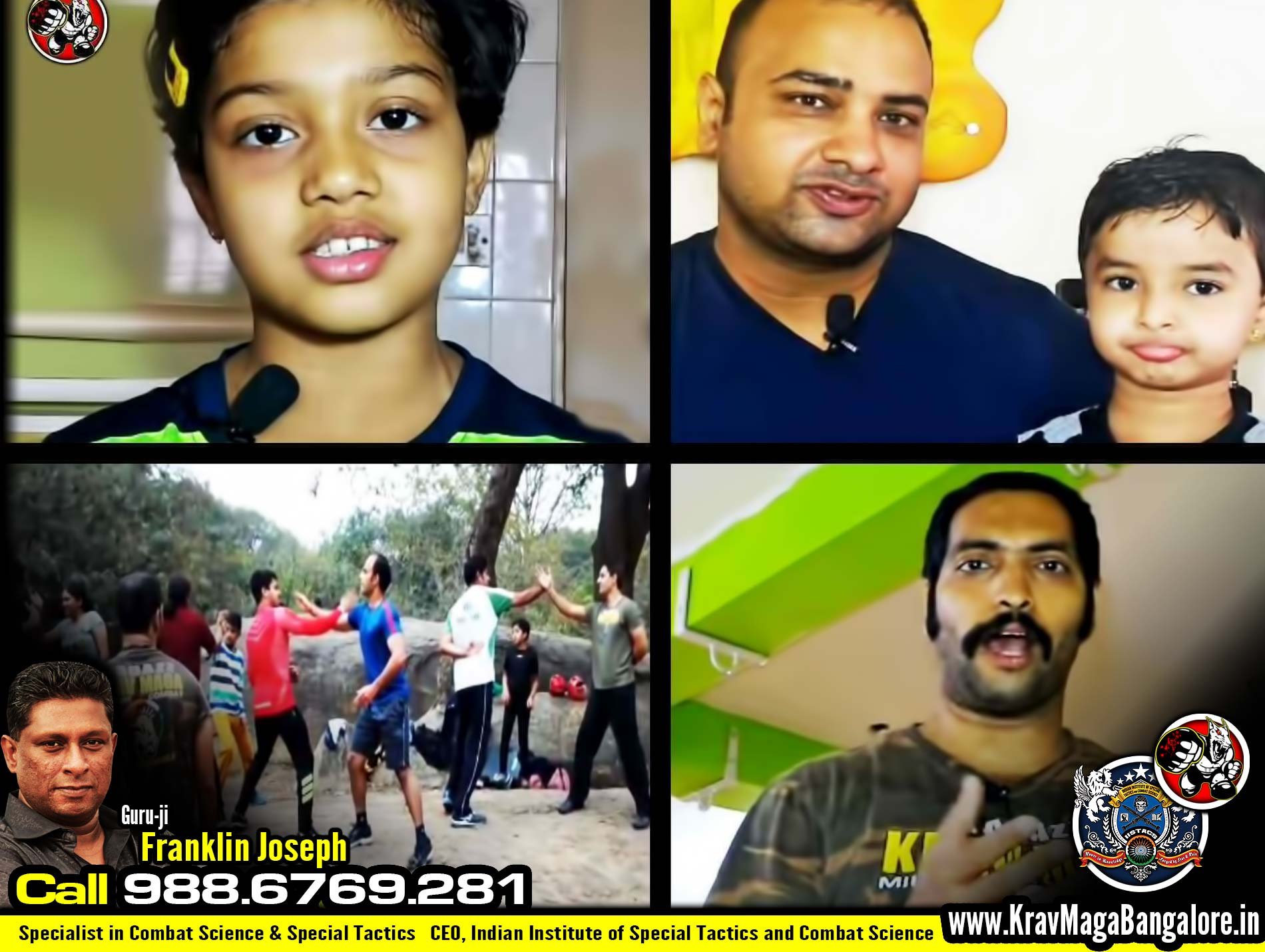 Franklin Joseph Krav Maga Self Defense (Bengaluru, India) Warriors