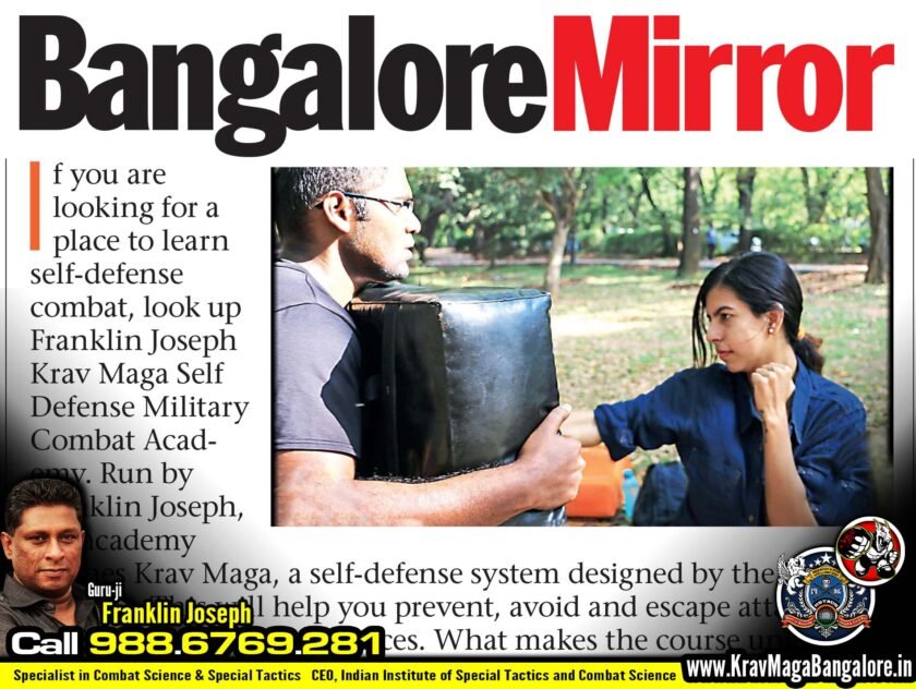 Feb 26 – Bangalore Mirror Krav Maga Article