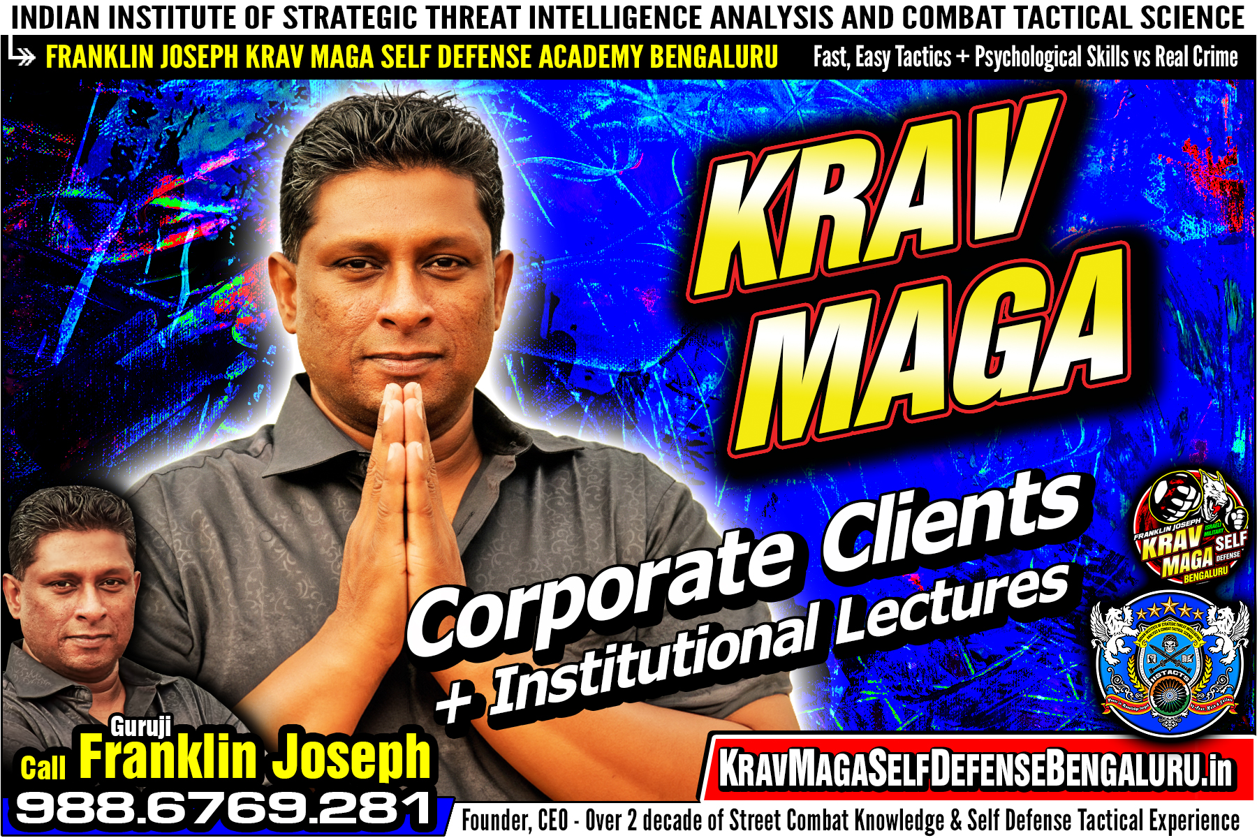 Franklin Joseph Clientele 1 Franklin Joseph Clientele - Corporate + Educational Institutions > Franklin Joseph Krav Maga Self Defence Bengaluru