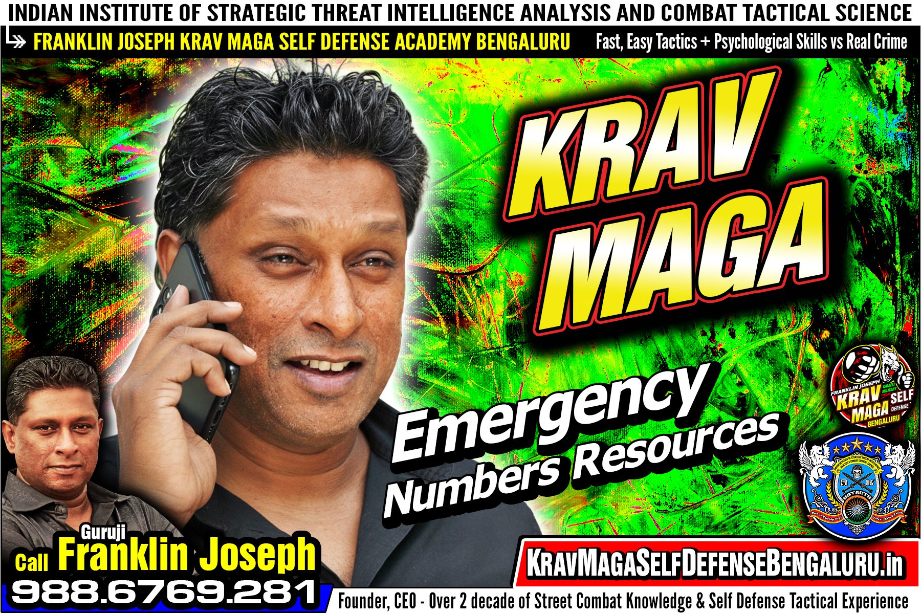 Emergency Numbers Karnataka Krav Maga Bengaluru Safety Guide by Specialist Franklin Joseph Krav Maga Self Defence Bengaluru