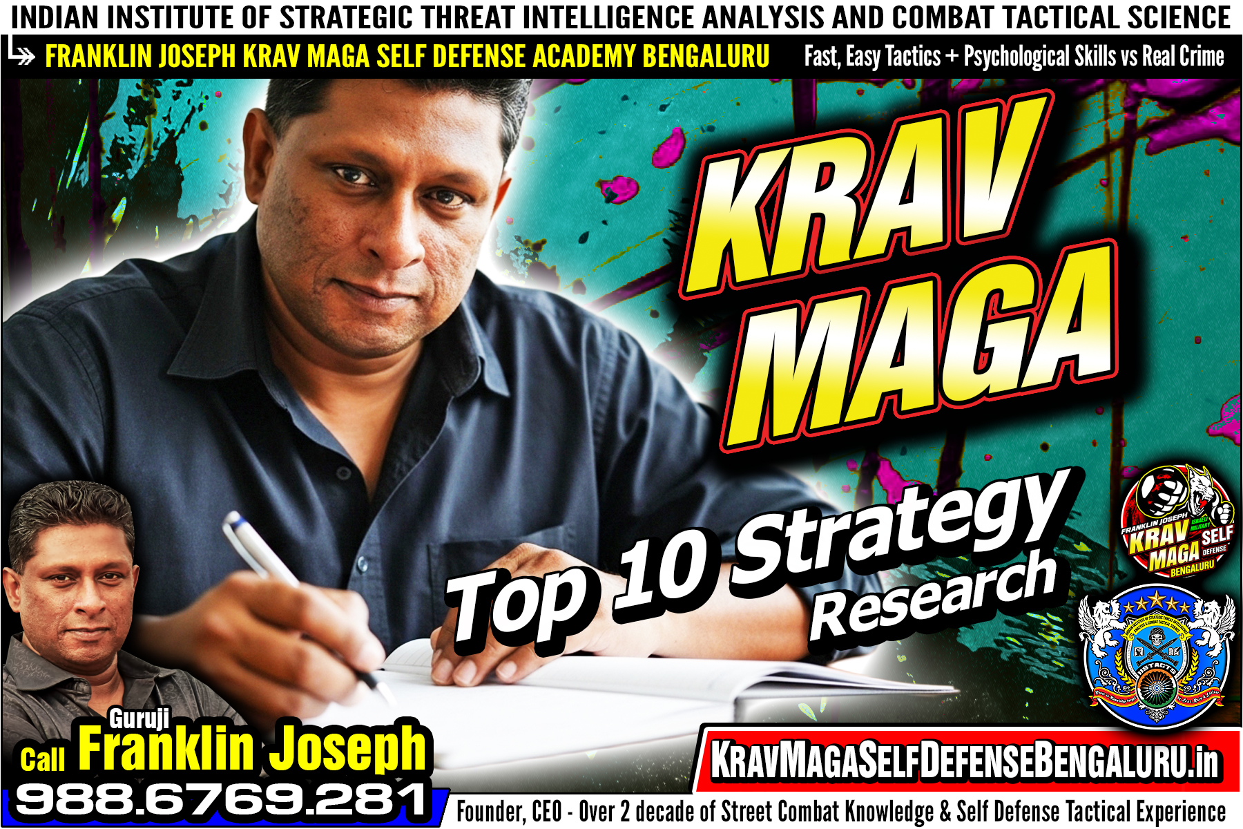 Franklin Joseph Top 10 Strategies Research Article Series > Franklin Joseph Krav Maga Self Defence Bengaluru