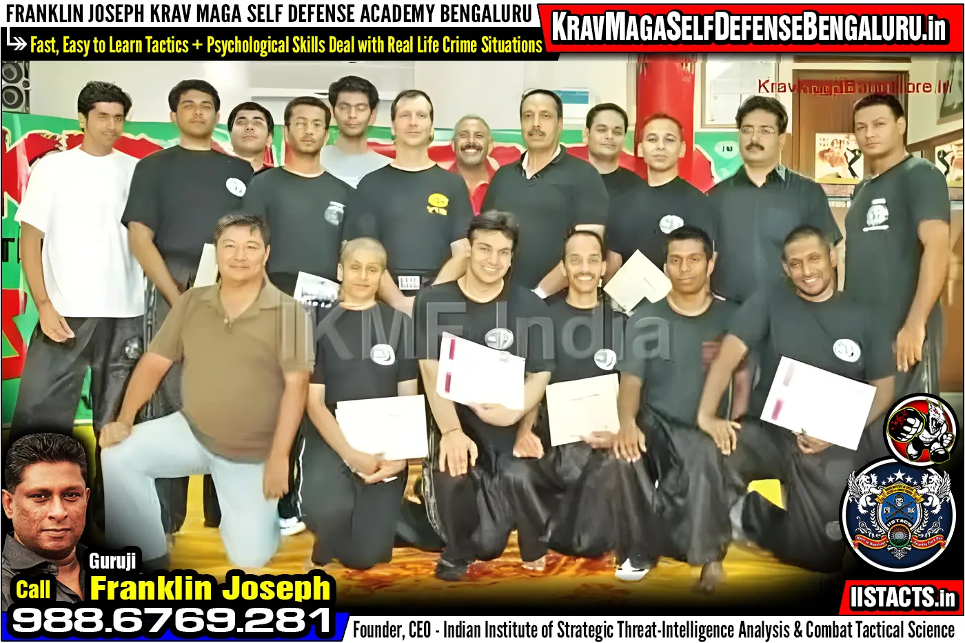 Franklin Joseph Article > How Krav Maga Bangalore was born? > Franklin Joseph Krav Maga Self Defense Bengaluru