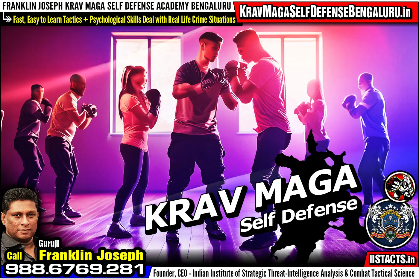 Photos > 2 June > Franklin Joseph Krav Maga Self Defense Bangalore