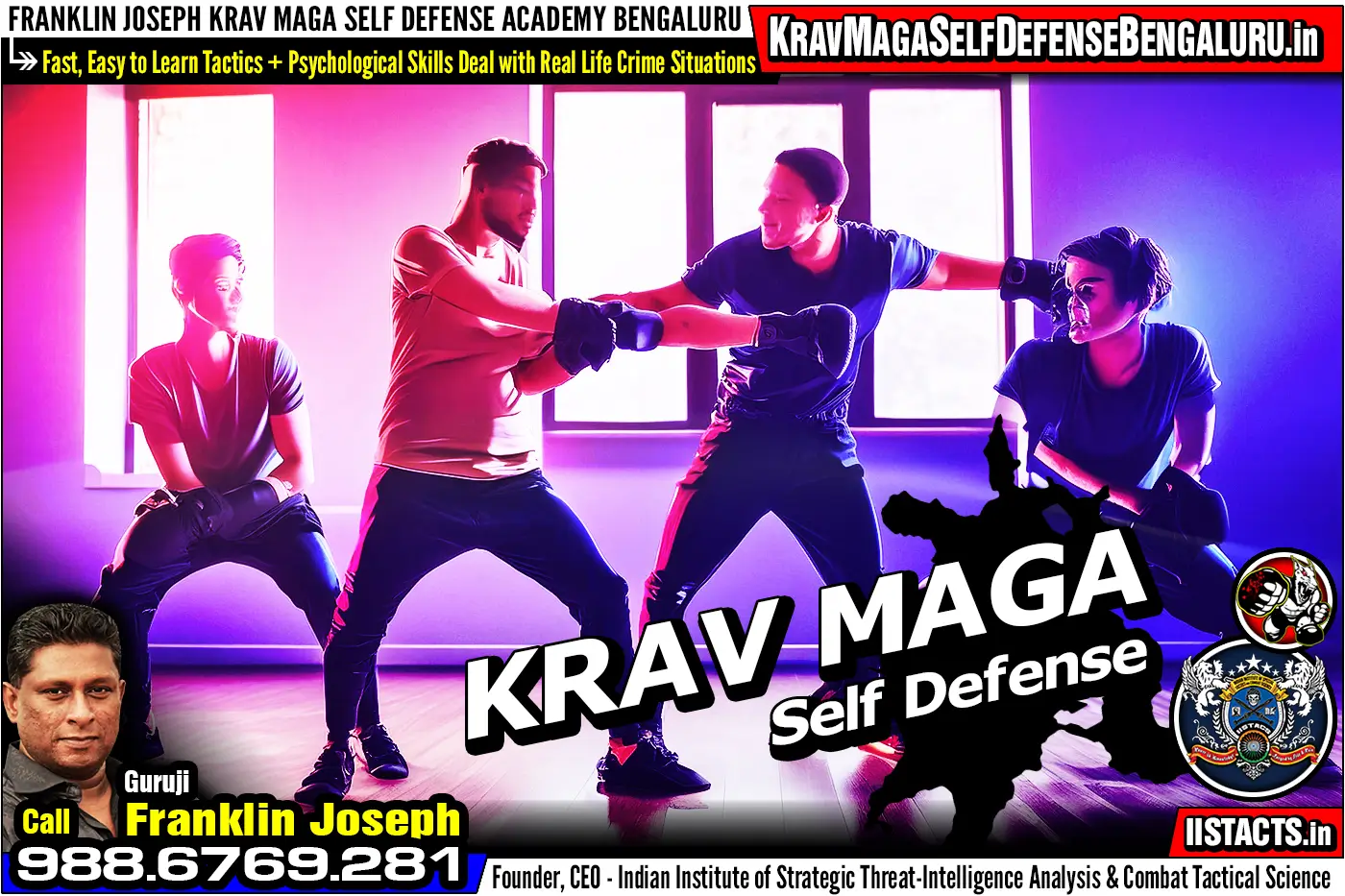 Videos > 2 June > Franklin Joseph Krav Maga Israeli Self Defense Bengaluru Class