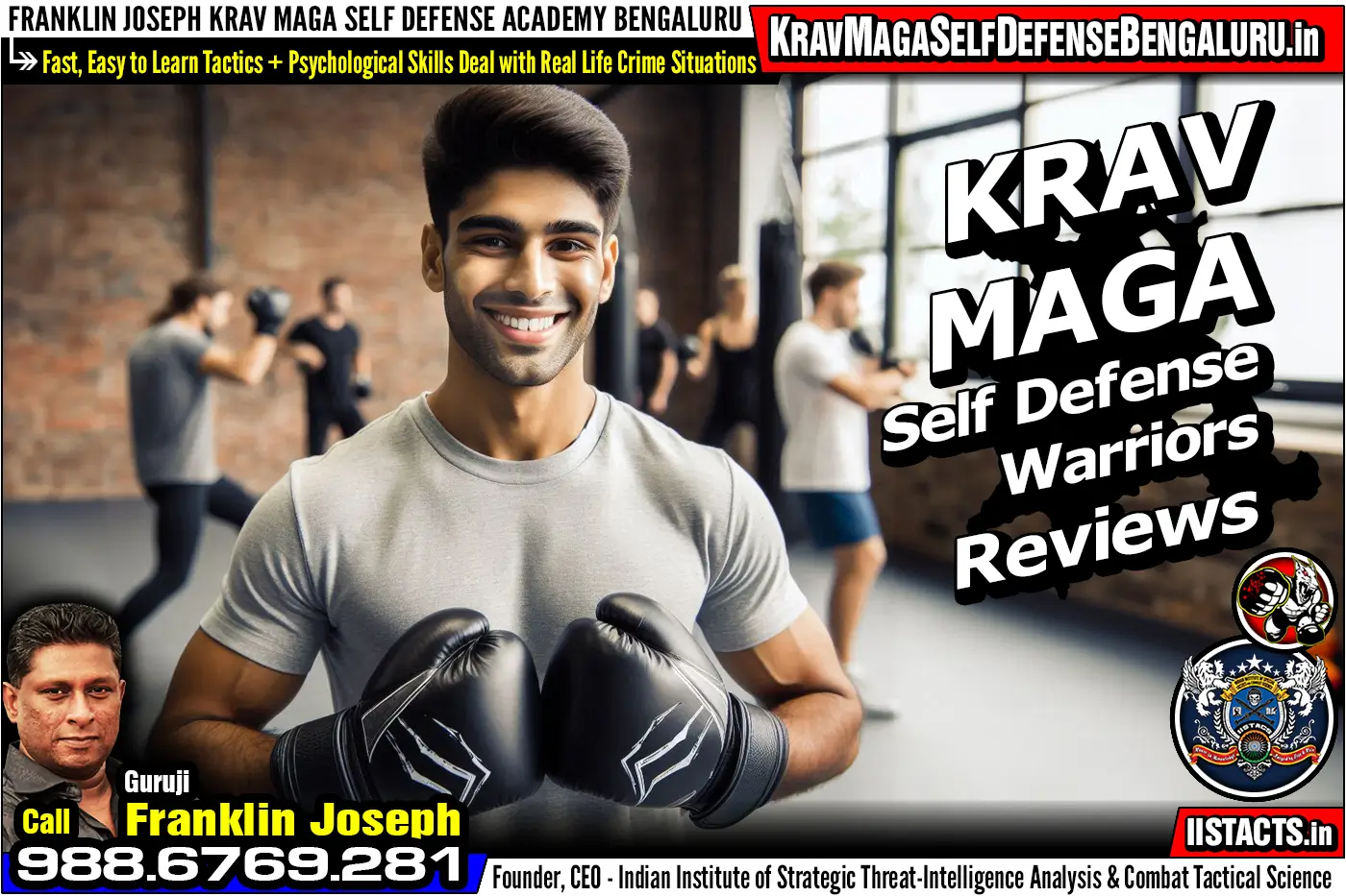 Review > Jay Kay ~ Krav Maga helps developing a survival mentality > Franklin Joseph Krav Maga Self Defense Bengaluru