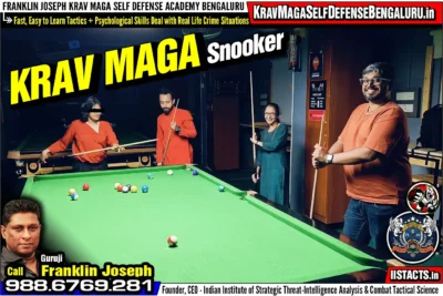 Krav Maga Bengaluru Takes to the Snooker Table