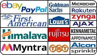 Clients ~ Franklin Joseph Power To Women Corporate Self Defense Workshops - Ebay-Paypal, First American, Himalaya, Myntra, Goldman Sachs, Lowes, Fujitsu, TNT